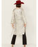 Image #4 - Sadie & Sage Women's Aura Sequin Floral Kimono, Silver, hi-res
