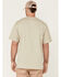 Image #4 - Hawx Men's Solid Taupe Force Heavyweight Short Sleeve Work Pocket T-Shirt, Taupe, hi-res