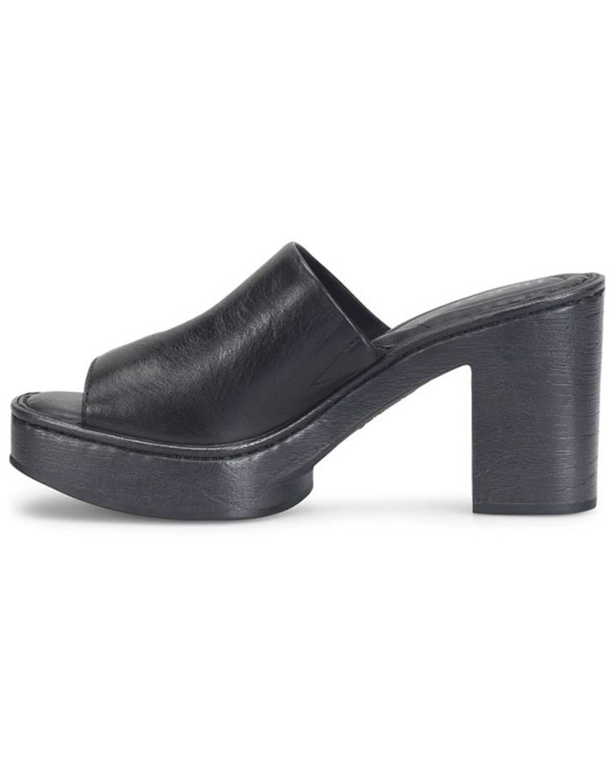 Image #3 - Born Women's Nix Platform Sandals, Black, hi-res