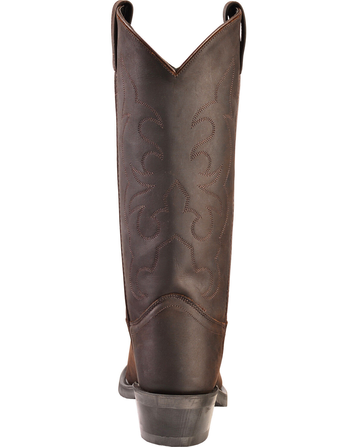 Image #7 - Jama Men's Trucker Cowboy 13" Work Boots, Distressed, hi-res