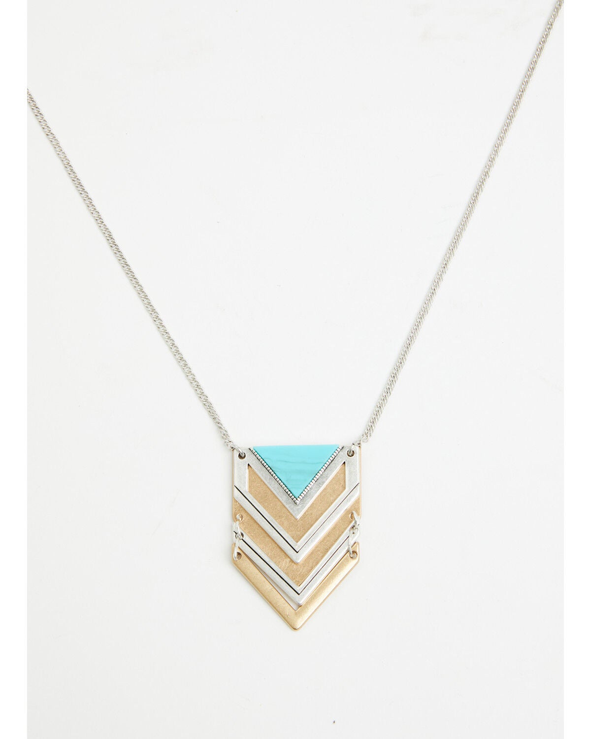 Image #2 - Lainey Wilson Women's Stone Arrow Long Pendant Necklace, Gold, hi-res