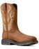 Image #1 - Ariat Men's WorkHog® XT Phoenix Distressed Work Boots - Composite Toe, Brown, hi-res