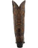 Image #5 - Black Star Women's Lockhart Embroidered Leather Western Boot - Snip Toe, Brown, hi-res