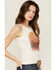 Image #2 - Shyanne Women's Desert Scene Graphic Rib Knit Tank, Off White, hi-res