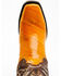 Image #6 - Dan Post Men's Eel Exotic Western Boots - Square Toe , Brown, hi-res