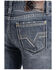 Image #3 - Rock & Roll Denim Men's Heavy V Stitch Double Barrel Vintage Relaxed Straight Jeans, , hi-res