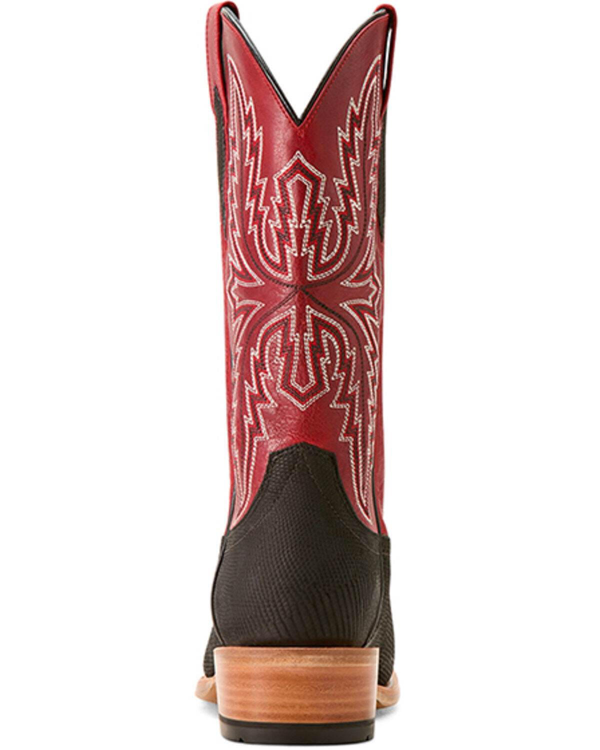 Image #3 - Ariat Men's Futurity Relentless Gold Rush Exotic Lizard Western Boots - Square Toe, Black, hi-res