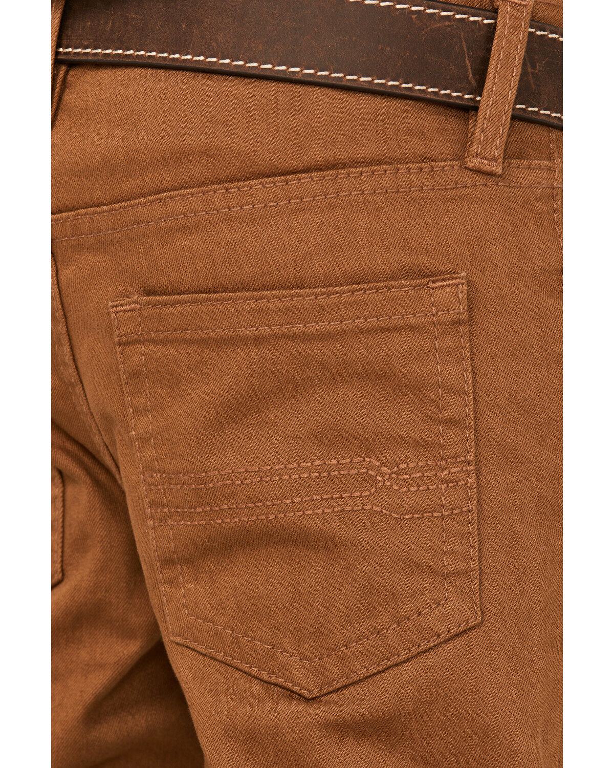 Image #4 - Cody James Boys' Rubber Slim Straight Stretch Jeans, Rust Copper, hi-res