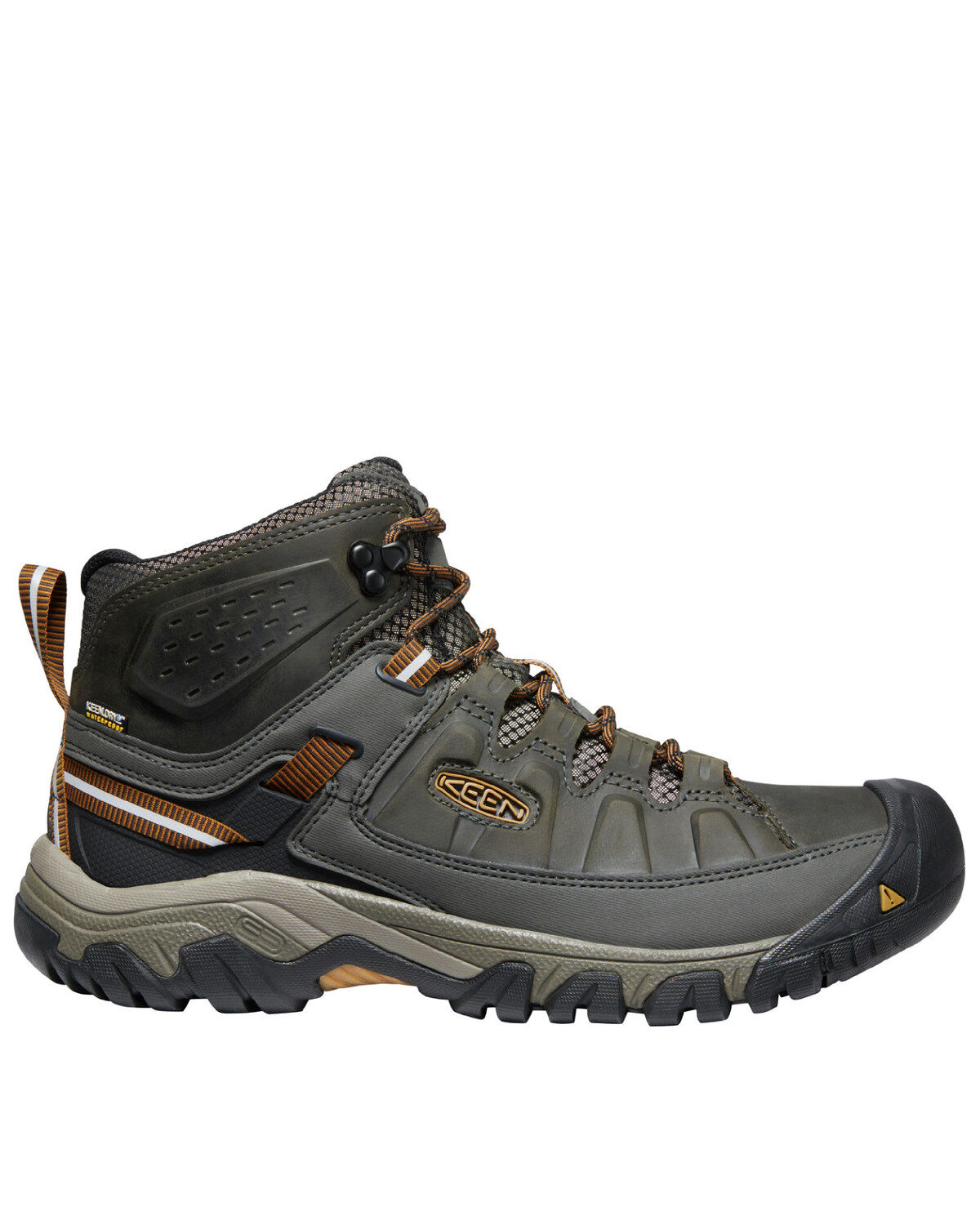 Image #2 - Keen Men's Targhee III Waterproof Hiking Boots - Soft Toe, Brown, hi-res