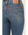 Image #4 - Levi's Women's Maximum Effort Medium Wash High Rise Wedgie Straight Stretch Denim Jeans, Medium Wash, hi-res