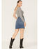 Image #3 - Shyanne Women's Medium Wash Stretch Western Denim Pencil Skirt, , hi-res