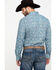Image #2 - Scully Signature Soft Series Men's Turquoise Paisley Print Long Sleeve Western Shirt  , , hi-res