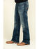 Image #3 - Cody James Core Men's Sundance Medium Wash Stretch Slim Bootcut Jeans , Blue, hi-res