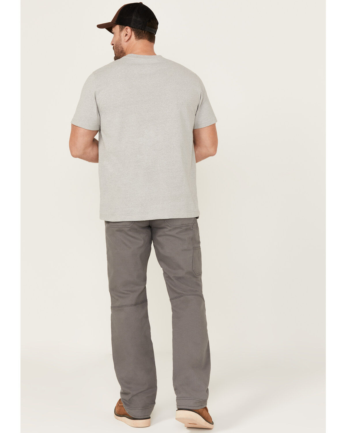 Image #3 - Hawx Men's All Out Work Pants, Steel, hi-res