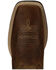Image #4 - Ariat Women's Round Up Western Boots - Square Toe, Brown, hi-res