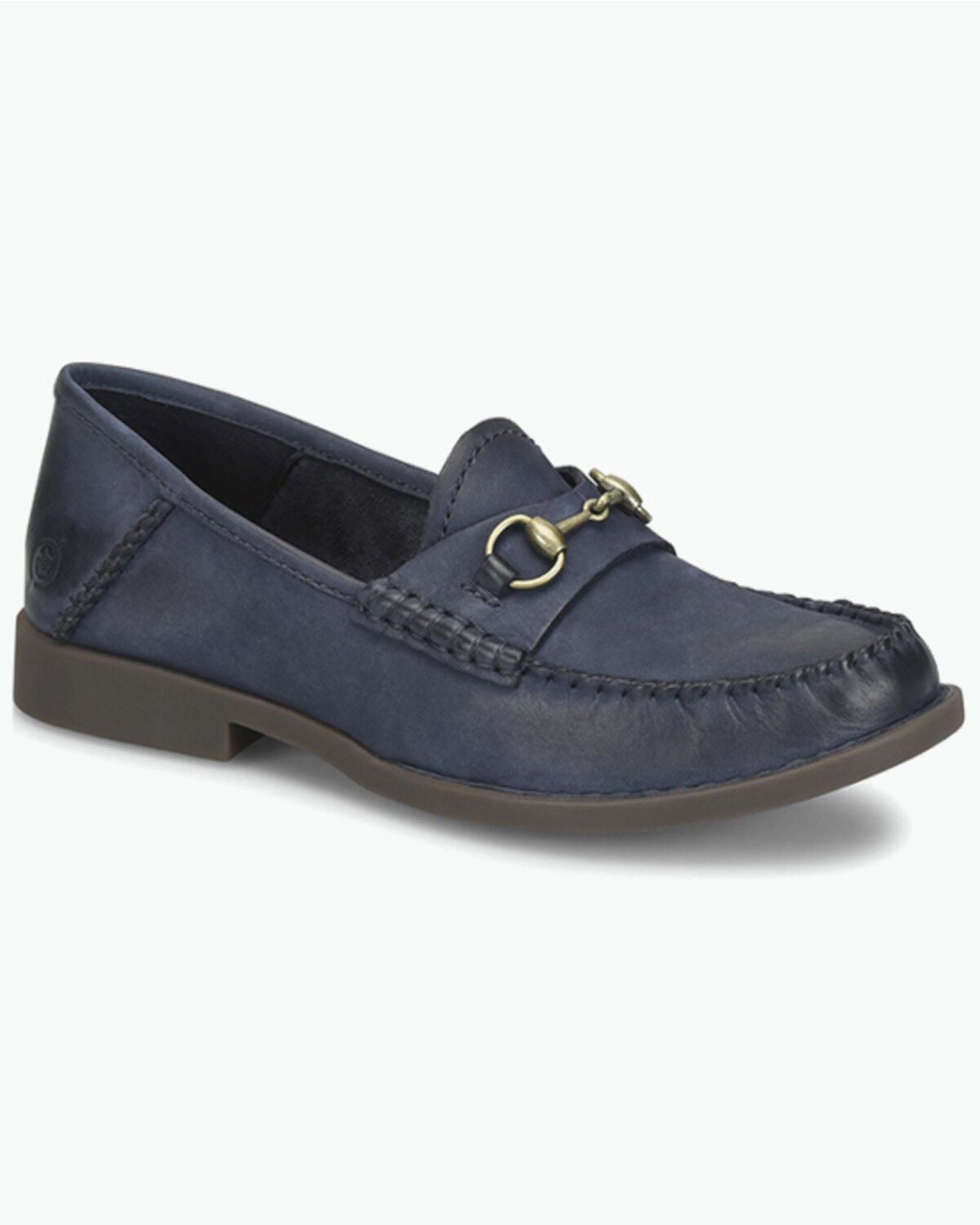 Born Women's Margo Loafers - Moc Toe, Navy, hi-res