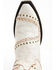 Laredo Women's Bone Embellished Booties - Snip Toe , Off White, hi-res