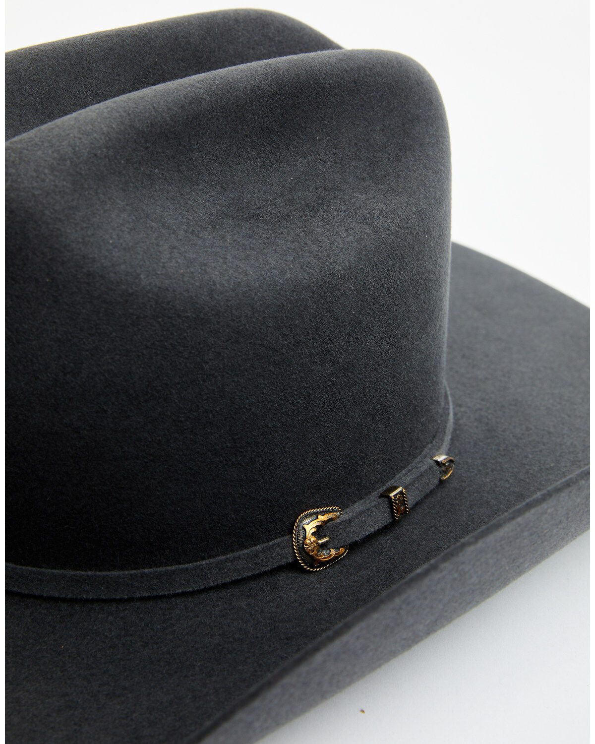 Image #2 - Cody James Black 1978® Waco 10X Felt Cowboy Hat, Dark Grey, hi-res