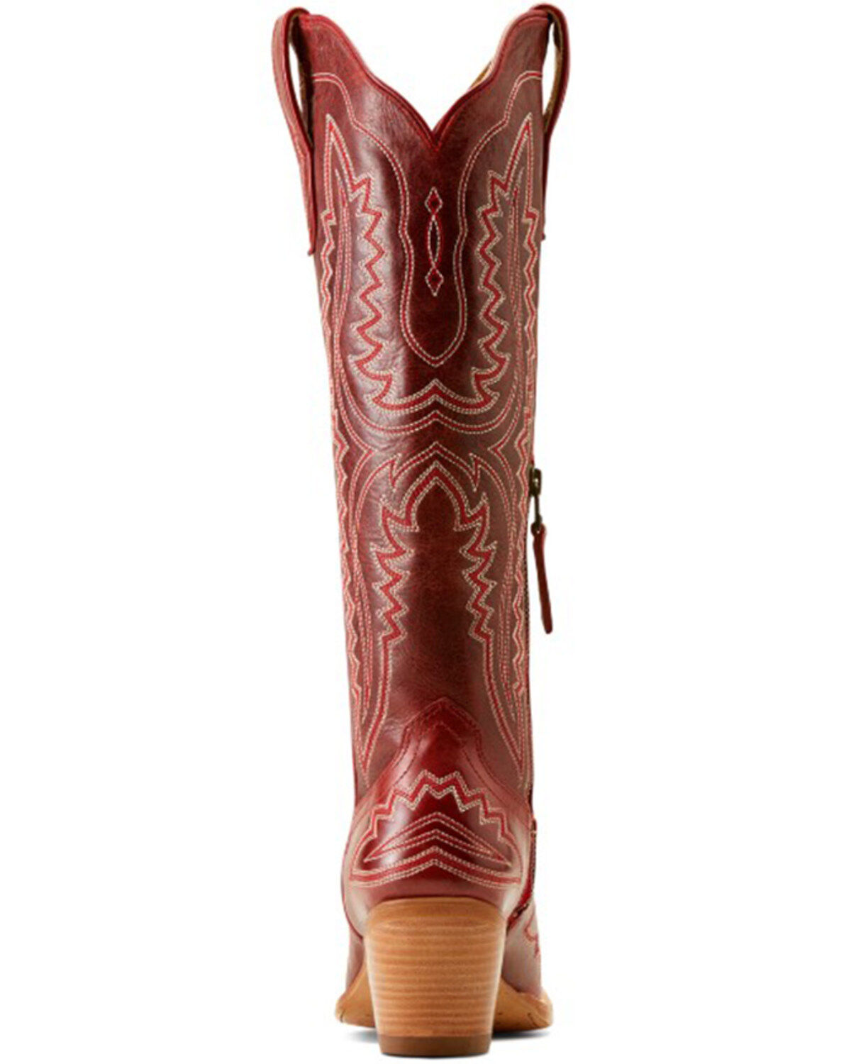 Image #3 - Ariat Women's Casanova Tall Western Boots - Snip Toe, Red, hi-res