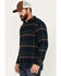 Pendleton Men's Fremont Plaid Print Long Sleeve Button Down Western Shirt, Green, hi-res