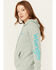 Image #2 - Wrangler Women's Logo Hoodie, Blue, hi-res