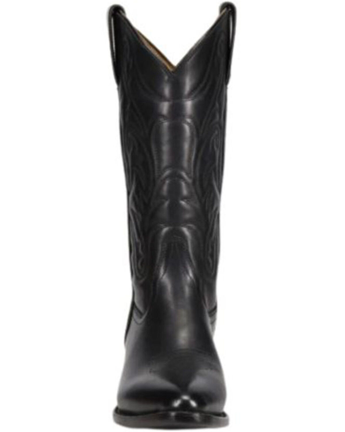 Image #4 - Frye Men's Bruce Western Boots - Round Toe, Black, hi-res