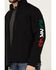 Image #4 - RANK 45® Men's Mexico Embroidered Seal Softshell Jacket, Black, hi-res