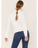 Image #4 - Levis Women's White Batwind Logo Crew Sweatshirt, White, hi-res