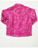 Image #2 - Cowgirl Hardware Toddler Girls' Bandana Print Long Sleeve Snap Stretch Western Shirt, Pink, hi-res