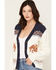 Image #1 - Idyllwind Women's Hayden Horse Icon Cardigan, Khaki, hi-res