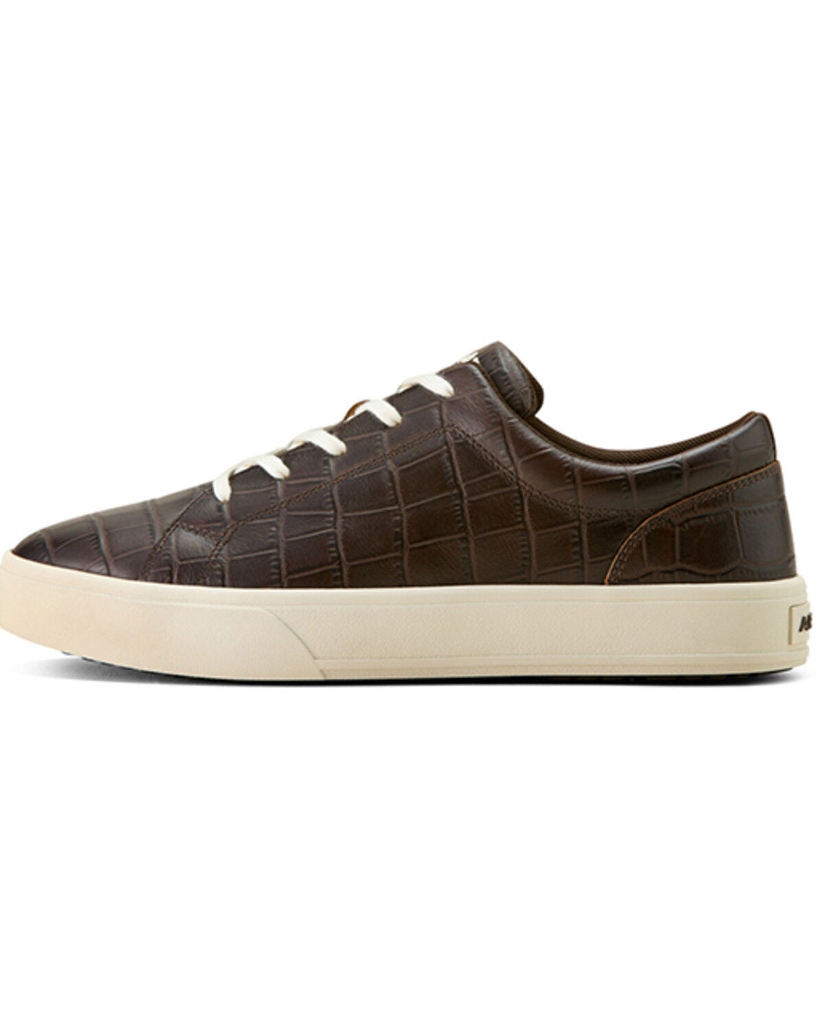 Image #2 - Ariat Men's Sawyer Crocodile Print Casual Shoes, Tan, hi-res