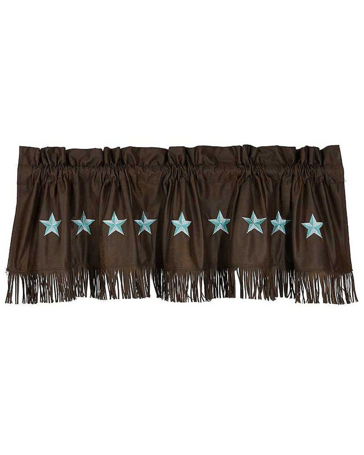 Image #1 - HiEnd Accents Turquoise Laredo Valance, Multi, hi-res