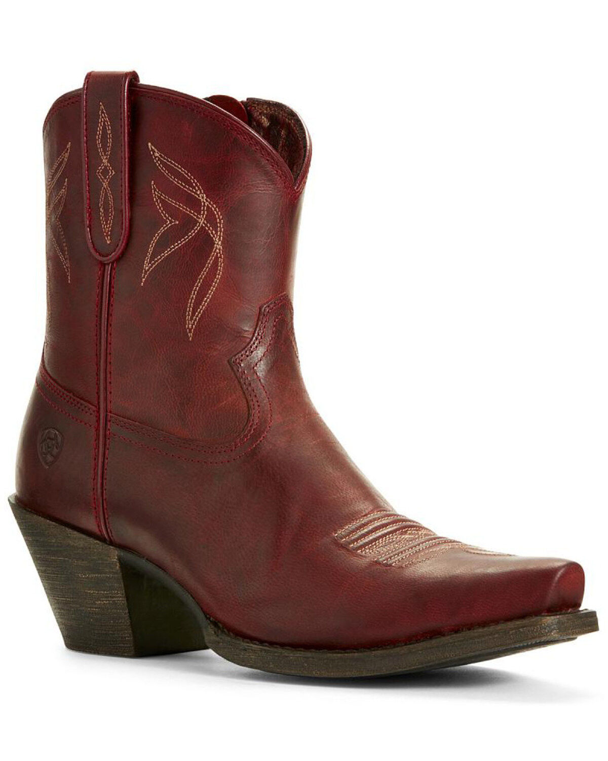 Image #1 - Ariat Women's Lovely Grenadine Western Booties - Snip Toe, , hi-res