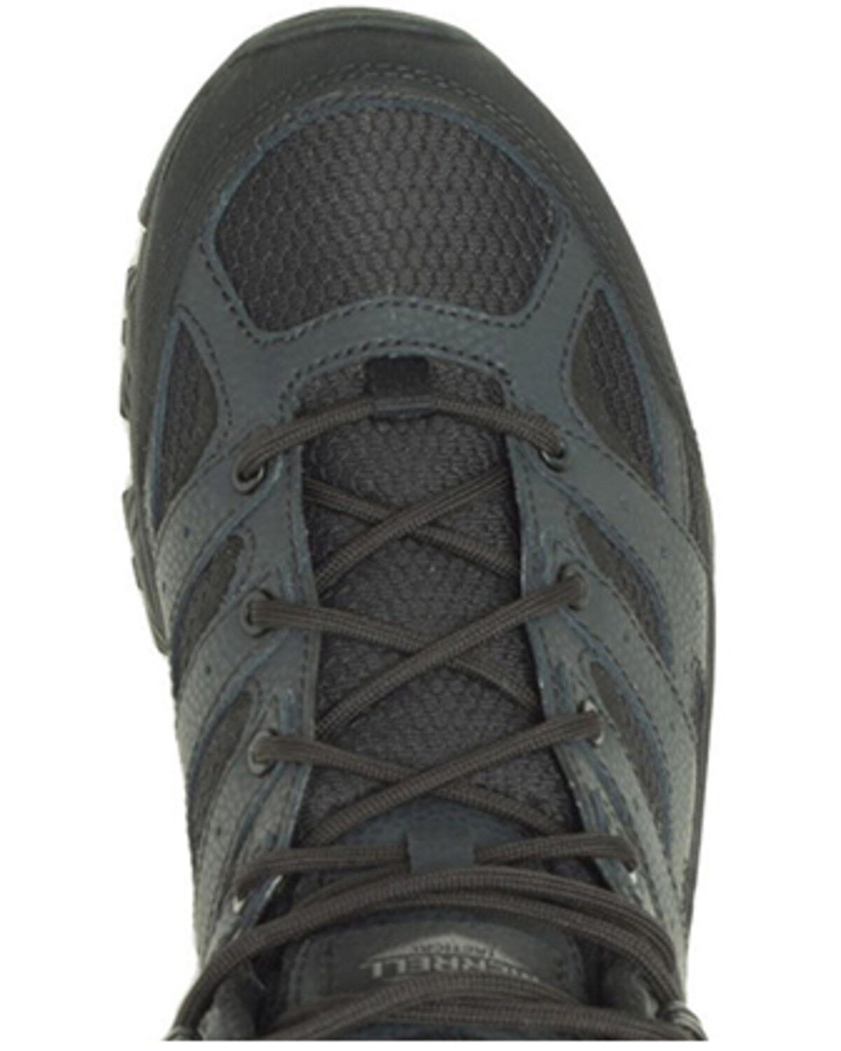 Image #4 - Merrell Men's Moab 3 Mid Tactical Waterproof Boots - Soft Toe, Black, hi-res