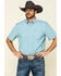 Image #1 - Cody James Core Men's Rodeo Clown Geo Print Short Sleeve Western Shirt, , hi-res