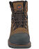 Image #4 - Hoss Men's Range 6" Lace-Up Work Boots - Round Toe, Brown, hi-res