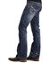 Image #2 - Stetson Rock Fit X Stitched Jeans, Dark Stone, hi-res