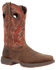 Image #1 - Durango Men's Rebel Ventilated Performance Western Boots - Square Toe , Chestnut, hi-res
