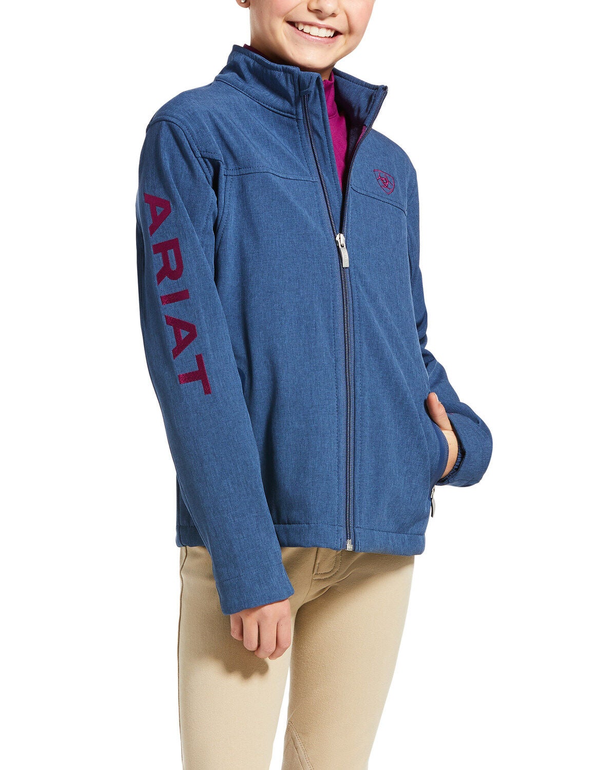 Ariat Girls' New Team Softshell Jacket 