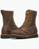 Image #3 - Thorogood Men's 8" American Heritage MAXWear Wedge&trade; Moc Work Boots - Soft Toe, Dark Brown, hi-res