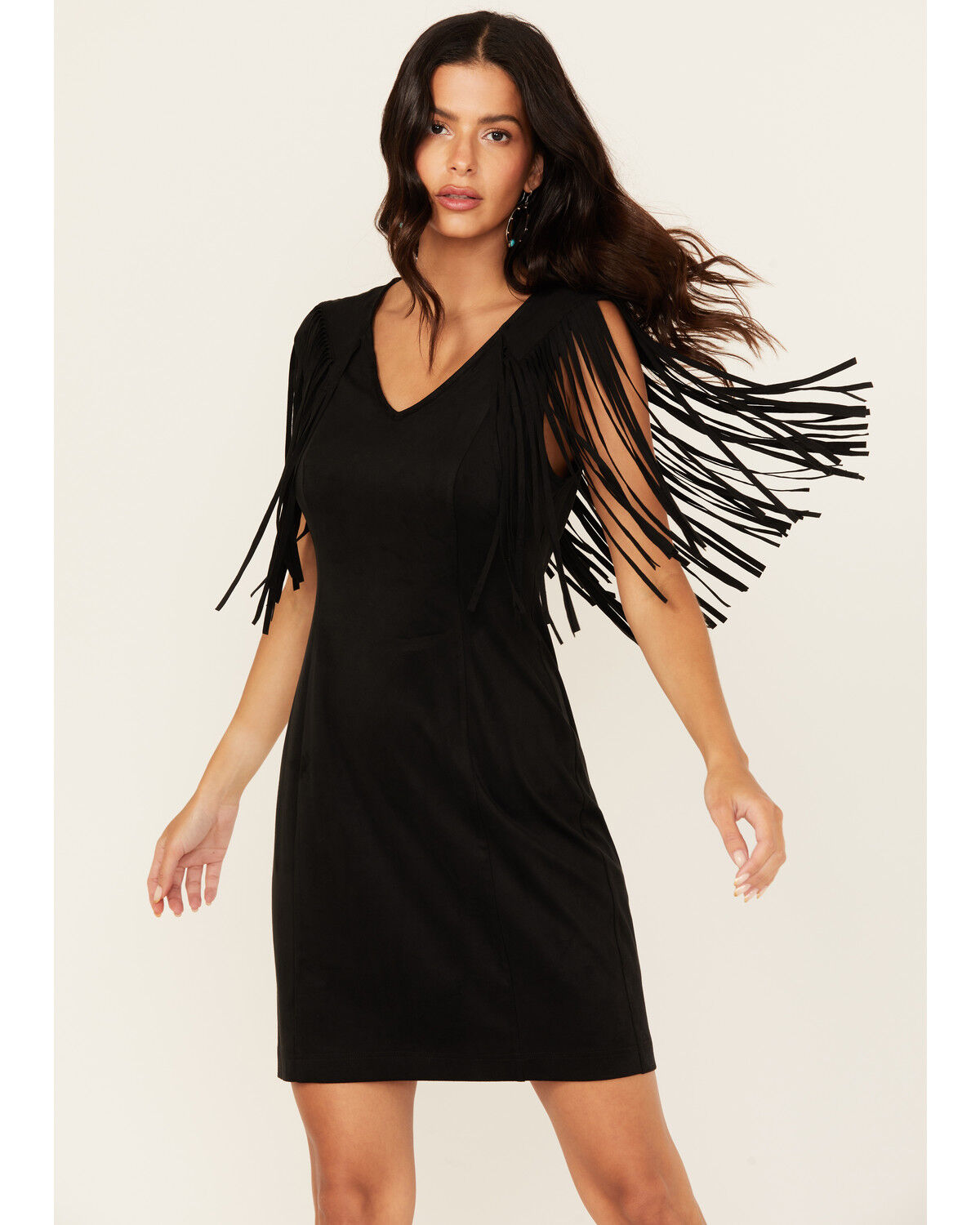 Idyllwind Women's Lady Bird Faux Suede Mini Dress