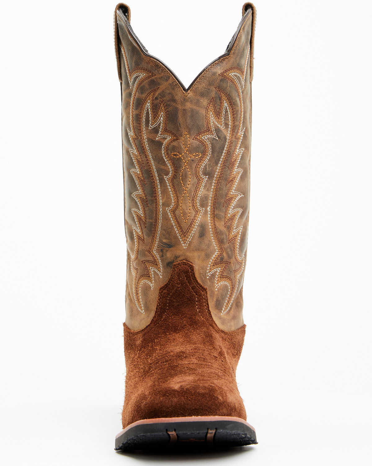Product Name:  Laredo Men's Rigid Roughout Performance Western Boots - Broad Square Toe