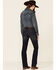 Image #4 - Wrangler Retro Low Rise Women's Dark Wash Sadie Jeans, Indigo, hi-res