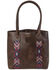 STS Ranchwear By Carroll Women's Basic Bliss Chocolate Tote Handbag , Chocolate, hi-res