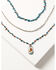 Image #1 - Shyanne Women's American Heritage Layered Necklace, Silver, hi-res