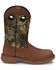 Justin Men's Rush Western Work Boots - Soft Toe, Brown, hi-res