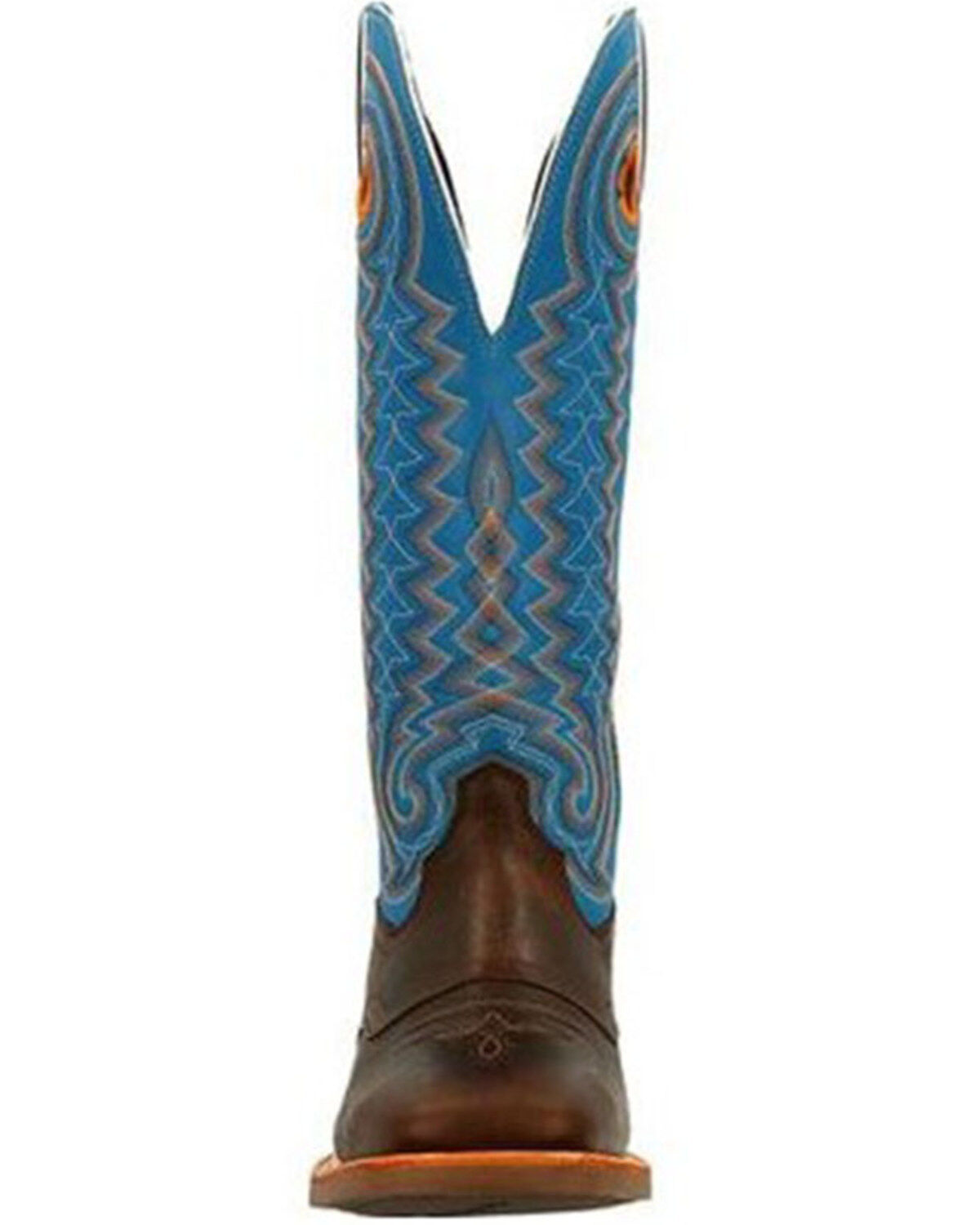 Image #4 - Durango Men's Rebel Pro Buckaroo Western Performance Boots - Broad Square Toe, Brown, hi-res