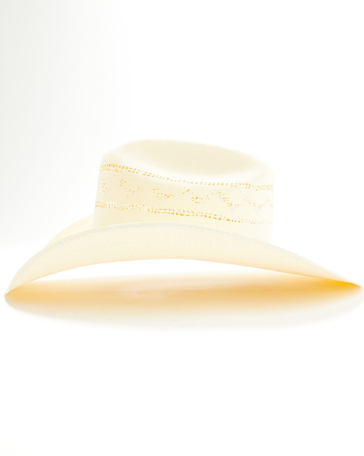 Image #3 - Justin Carson 20X Straw Cowboy Hat, Natural, hi-res
