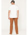 Image #3 - Carhartt Men's Rugged Flex&trade; Duck Dungaree Relaxed Straight Utility Work Jeans, Brown, hi-res