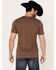 Image #4 - Red Dirt Hat Men's Copper Southwestern Print Logo Short Sleeve Graphic T-Shirt, , hi-res